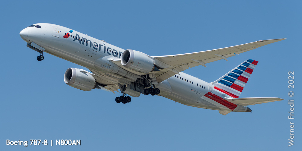Boeing 787-8 | N800AN