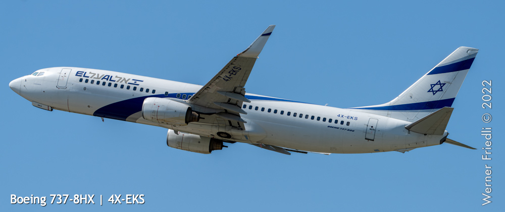 Boeing 737-8HX | 4X-EKS