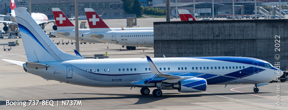 Boeing 737-8EQ | N737M