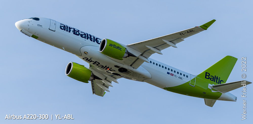 Airbus A220-300 | YL-ABL