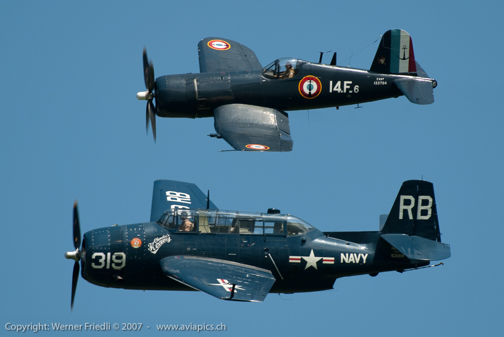 Avenger und Corsair