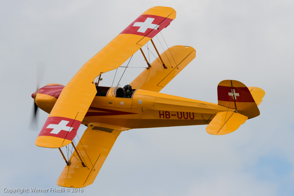 Akro mit der Bücker Jungmann