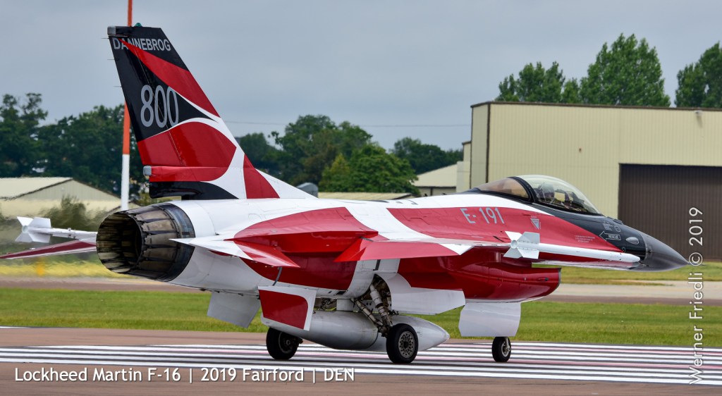 Lockheed Martin F-16 | 2019 Fairford | DEN