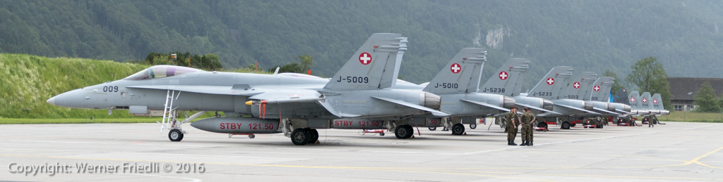 Flightline in Meiringen-Unterbäch